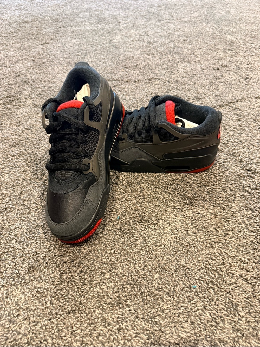 NEW - Size Left 6M/7.5W Right 5.5M/7W - Jordan 4 RM Bred Sneakers - FQ7938-061